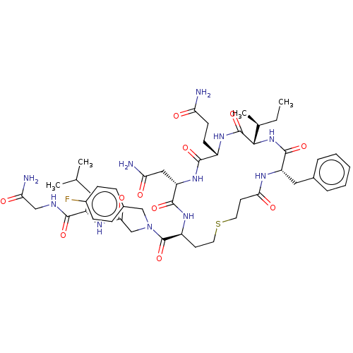 Chemical structure of BindingDB Monomer ID 50044684