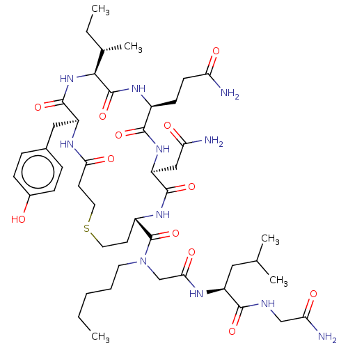 Chemical structure of BindingDB Monomer ID 50044733