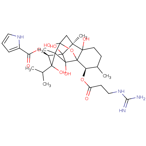 Chemical structure of BindingDB Monomer ID 50044989