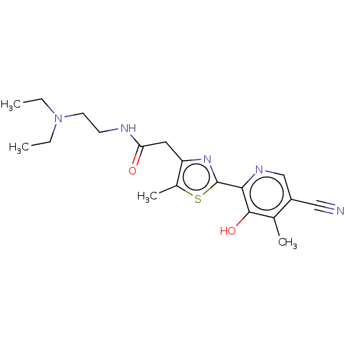 Chemical structure of BindingDB Monomer ID 50044996