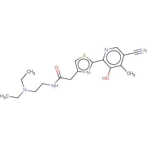 Chemical structure of BindingDB Monomer ID 50044997