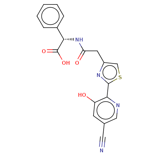 Chemical structure of BindingDB Monomer ID 50045038