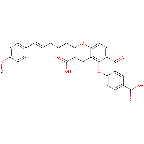 Chemical structure of BindingDB Monomer ID 50045092