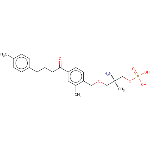 Chemical structure of BindingDB Monomer ID 50045326