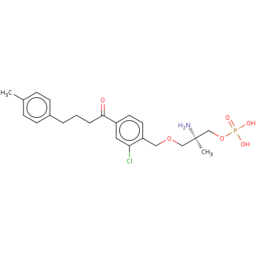 Chemical structure of BindingDB Monomer ID 50045329