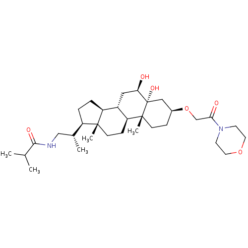 Chemical structure of BindingDB Monomer ID 50045531
