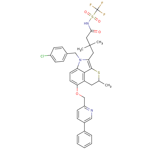Chemical structure of BindingDB Monomer ID 50045639