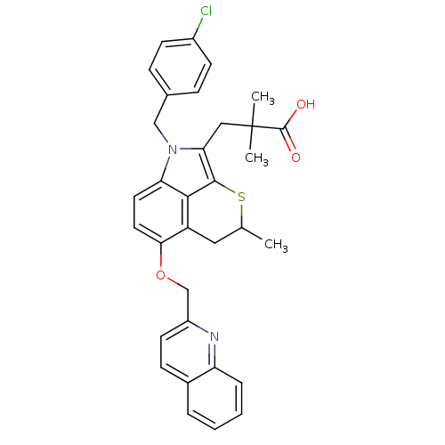 Chemical structure of BindingDB Monomer ID 50045643