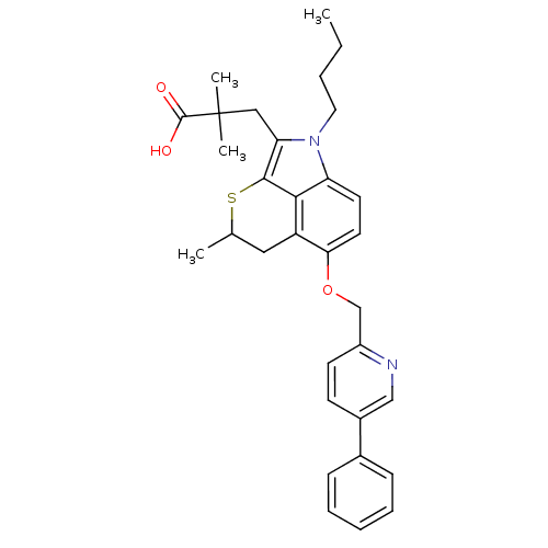 Chemical structure of BindingDB Monomer ID 50045645