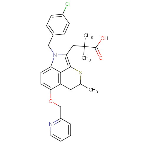 Chemical structure of BindingDB Monomer ID 50045646