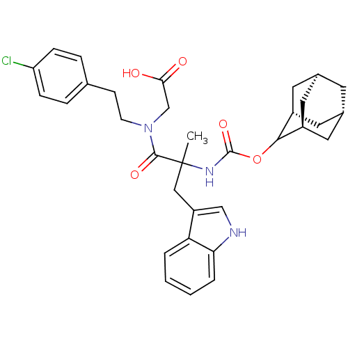 Chemical structure of BindingDB Monomer ID 50045796