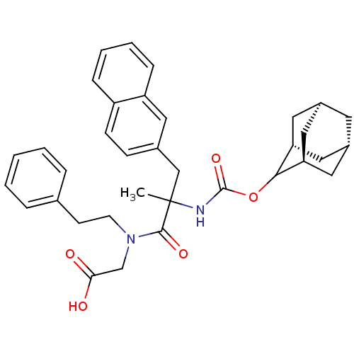 Chemical structure of BindingDB Monomer ID 50045802