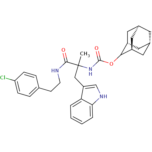 Chemical structure of BindingDB Monomer ID 50045803