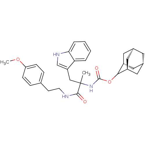 Chemical structure of BindingDB Monomer ID 50045804
