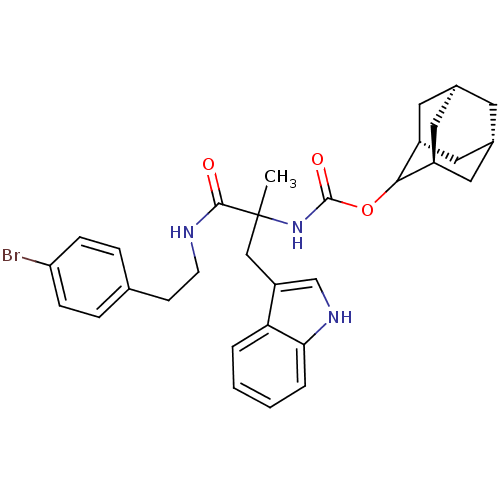 Chemical structure of BindingDB Monomer ID 50045808