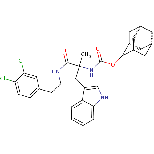 Chemical structure of BindingDB Monomer ID 50045809