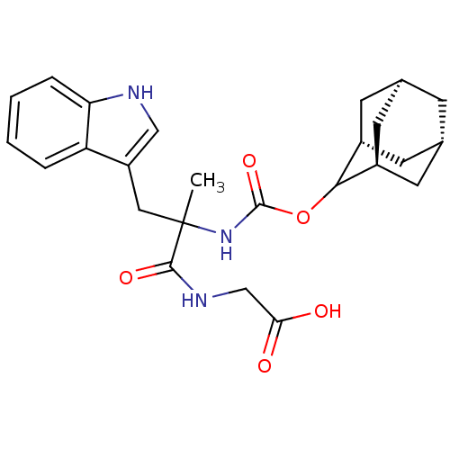 Chemical structure of BindingDB Monomer ID 50045811