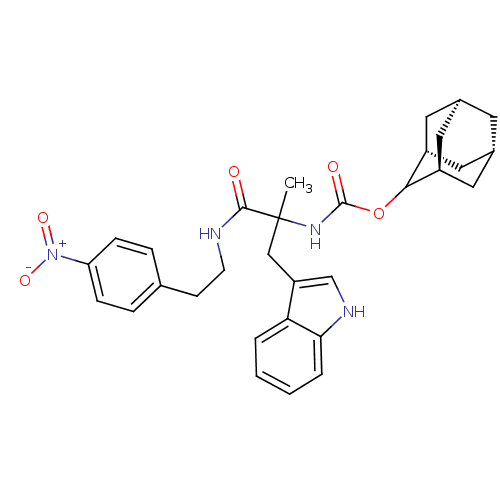 Chemical structure of BindingDB Monomer ID 50045813