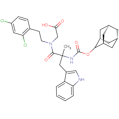 Chemical structure of BindingDB Monomer ID 50045816
