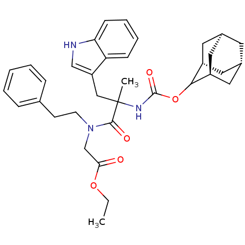 Chemical structure of BindingDB Monomer ID 50045821