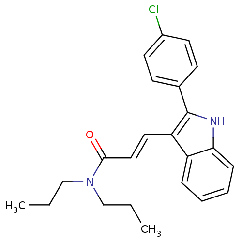 Chemical structure of BindingDB Monomer ID 50045886
