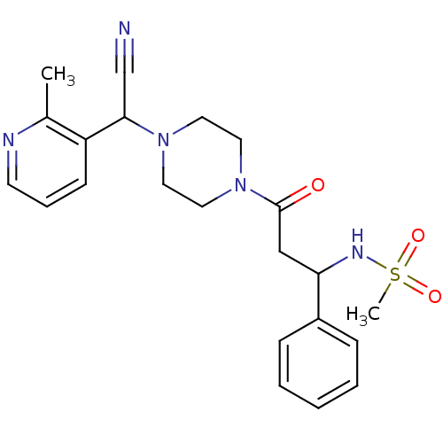 Chemical structure of BindingDB Monomer ID 50045965