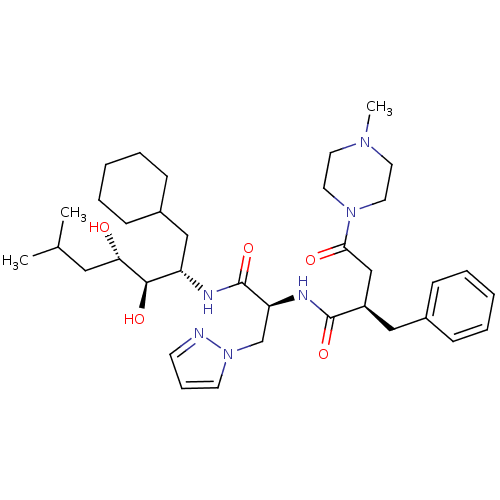 Chemical structure of BindingDB Monomer ID 50046774