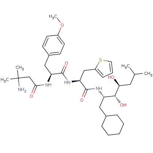 Chemical structure of BindingDB Monomer ID 50046780