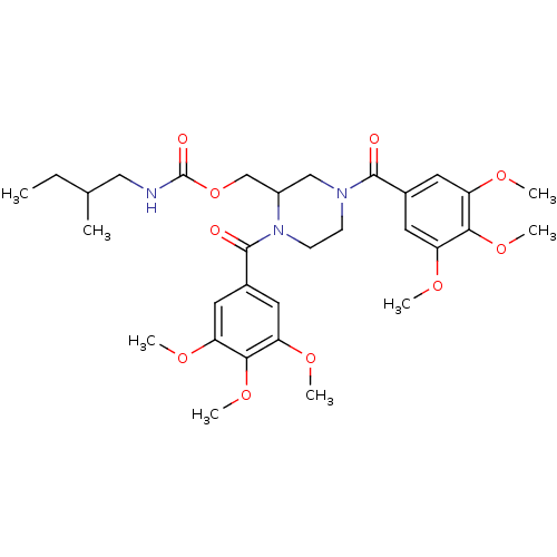 Chemical structure of BindingDB Monomer ID 50046981