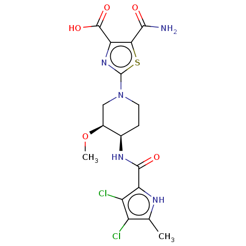 Chemical structure of BindingDB Monomer ID 50047188