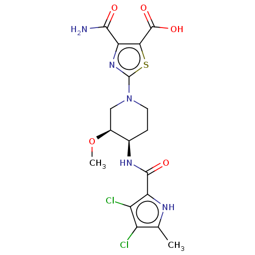 Chemical structure of BindingDB Monomer ID 50047198