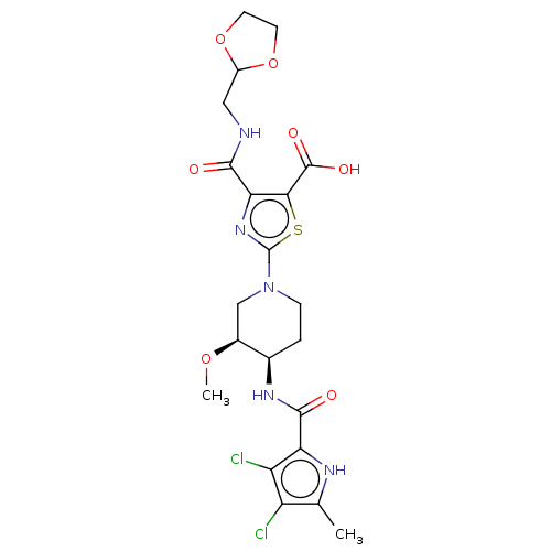 Chemical structure of BindingDB Monomer ID 50047217