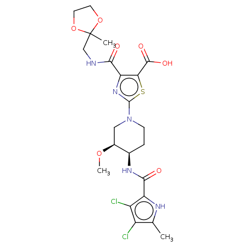 Chemical structure of BindingDB Monomer ID 50047219