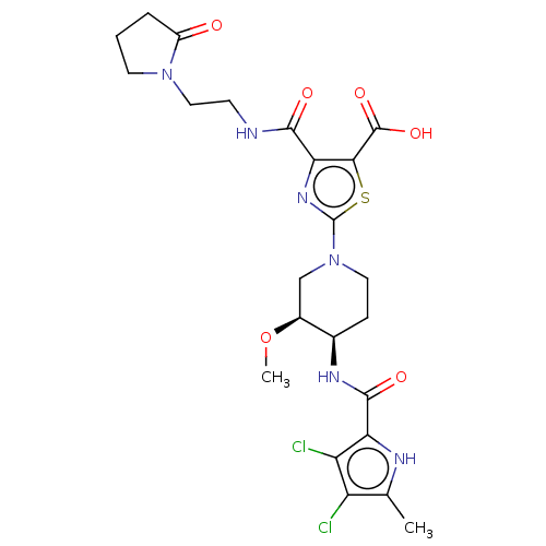 Chemical structure of BindingDB Monomer ID 50047220