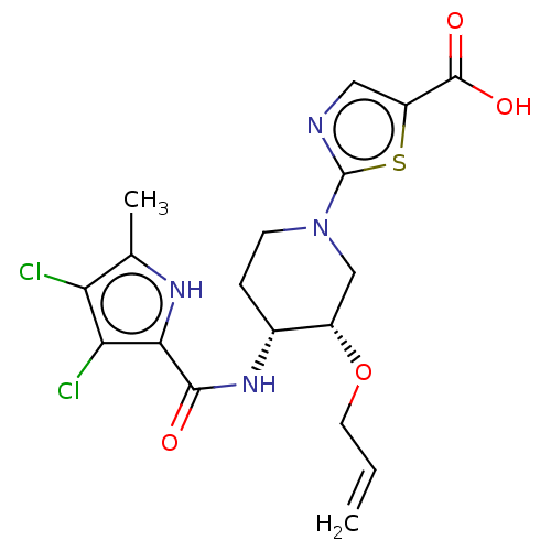 Chemical structure of BindingDB Monomer ID 50047322