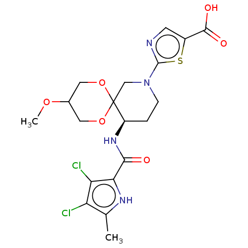 Chemical structure of BindingDB Monomer ID 50047335