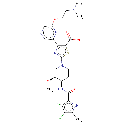 Chemical structure of BindingDB Monomer ID 50047344