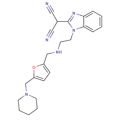 Chemical structure of BindingDB Monomer ID 50047736