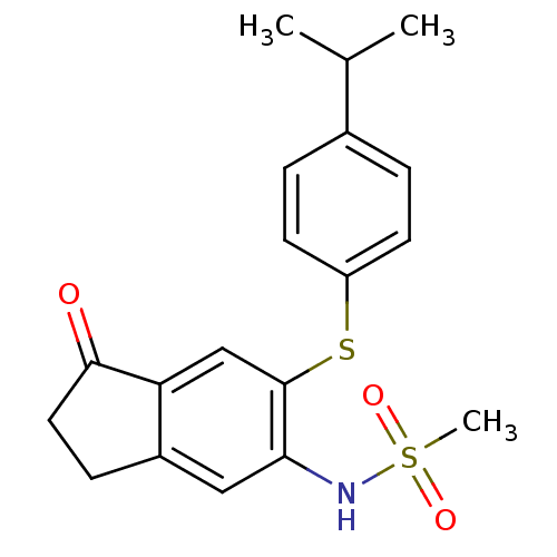 Chemical structure of BindingDB Monomer ID 50048199