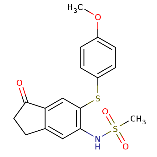 Chemical structure of BindingDB Monomer ID 50048209