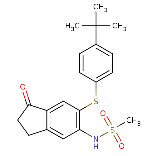Chemical structure of BindingDB Monomer ID 50048215
