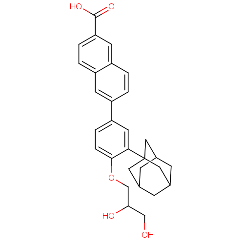 Chemical structure of BindingDB Monomer ID 50048297
