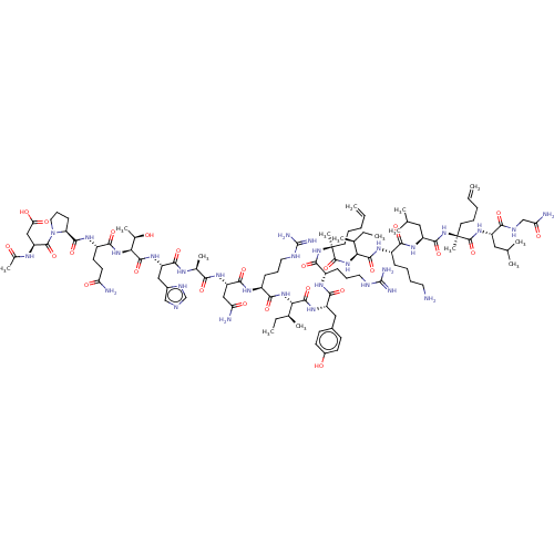 Chemical structure of BindingDB Monomer ID 50048494