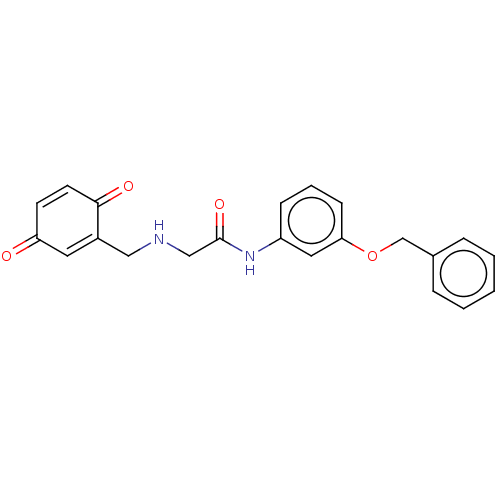 Chemical structure of BindingDB Monomer ID 50048535