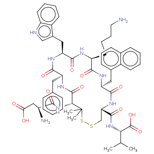 Chemical structure of BindingDB Monomer ID 50048696