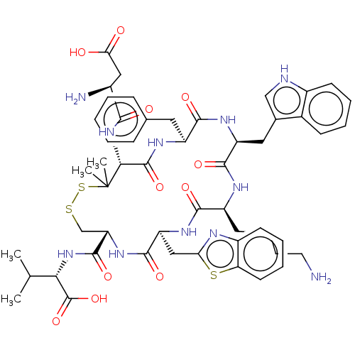 Chemical structure of BindingDB Monomer ID 50048697