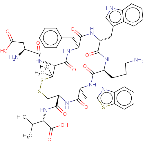 Chemical structure of BindingDB Monomer ID 50048698