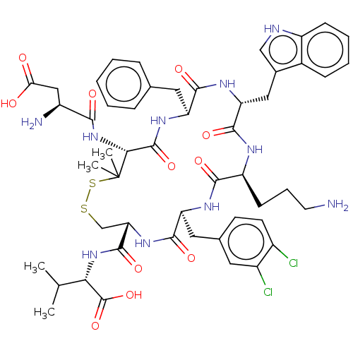 Chemical structure of BindingDB Monomer ID 50048702