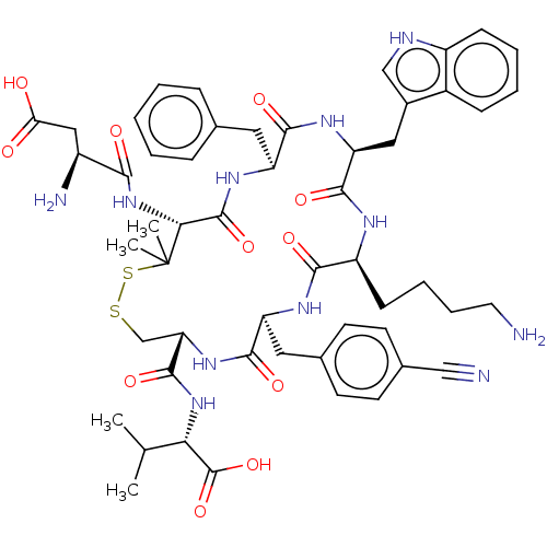 Chemical structure of BindingDB Monomer ID 50048703