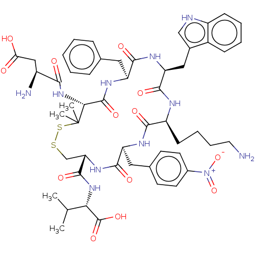 Chemical structure of BindingDB Monomer ID 50048705
